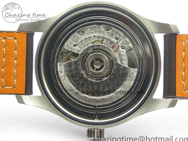 MIROTIME 0406 MARK XVIII Le Petit Prince IW327004 SS FKF 1:1 Best Edition Blue Dial On Brown Leather Strap Trendsetting 7117